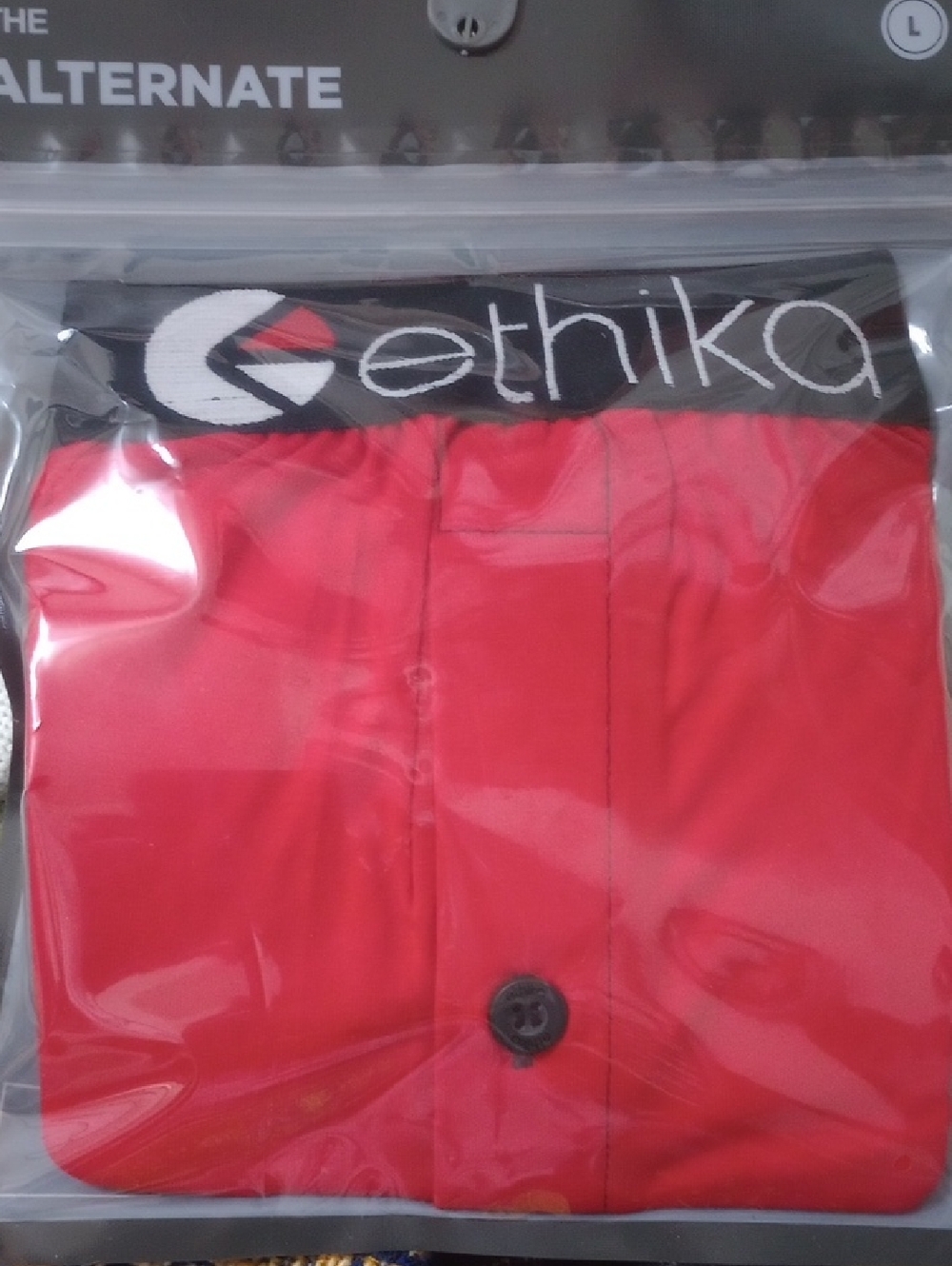 🧡$5 Bundled NWT ETHIKA THE ALTERNATE Boxer Briefs with Logo Waistband. L 33-35"